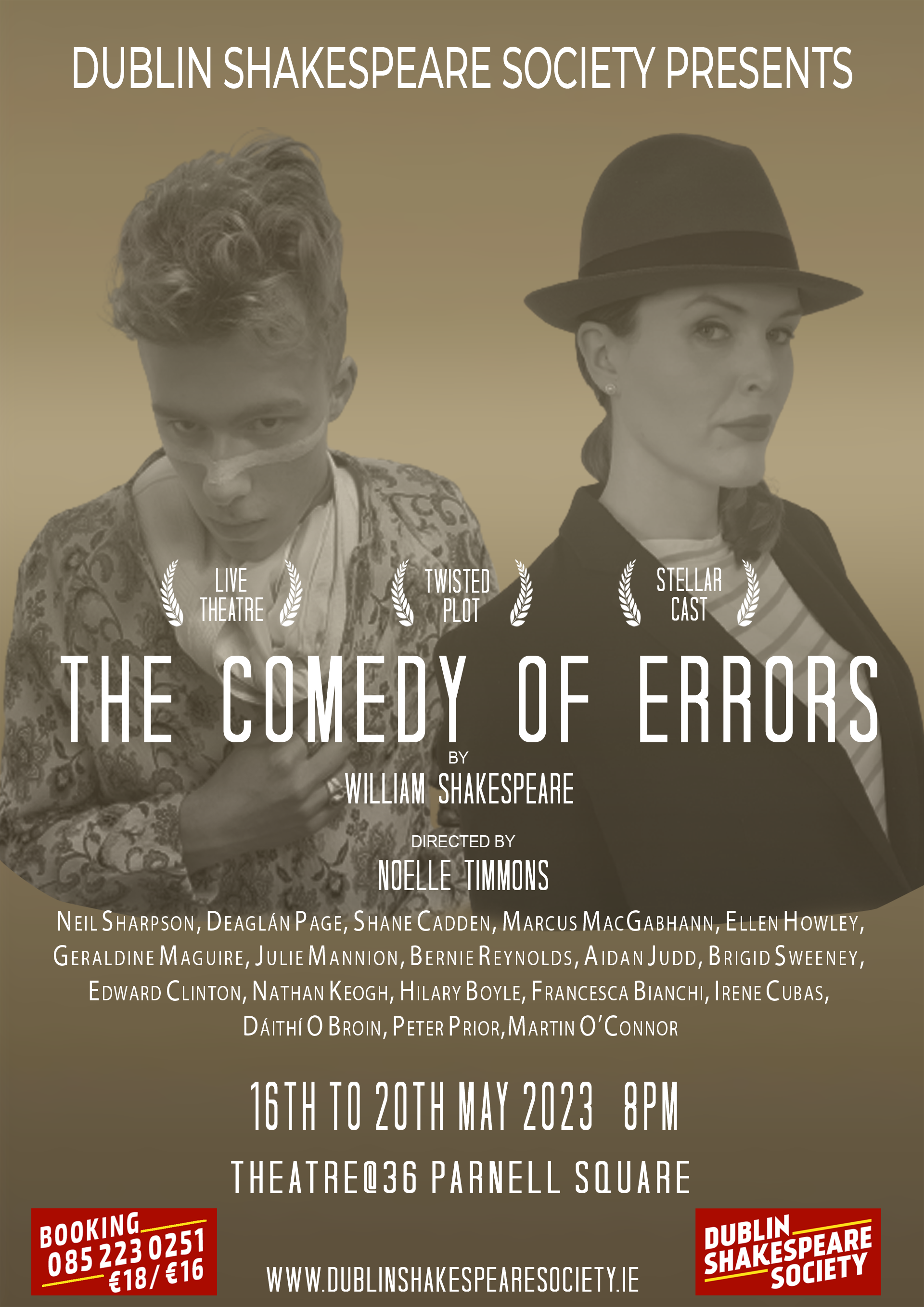 Comedy of Errors Poster