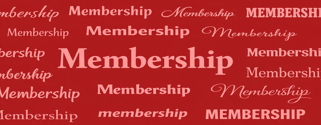 Membership Banner